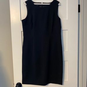 Black shift dress